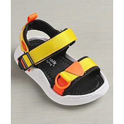 Cute Walk by Babyhug Sandals With Velcro Closure - Yellow