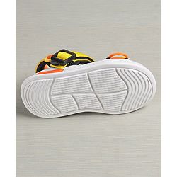 Cute Walk by Babyhug Sandals With Velcro Closure - Yellow