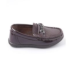 Cute Walk by Babyhug Slip On Formal Shoes - Coffee