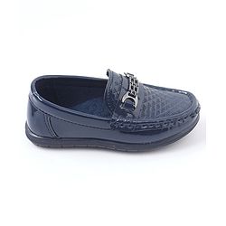Cute Walk by Babyhug Slip On Formal Shoes - Navy