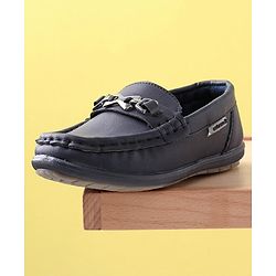 Cute Walk by Babyhug Formal & Party Wear Slip-On Shoes - Navy