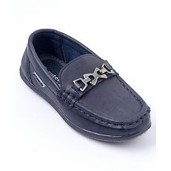 Cute Walk by Babyhug Formal & Party Wear Slip-On Shoes - Navy