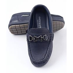 Cute Walk by Babyhug Formal & Party Wear Slip-On Shoes - Navy