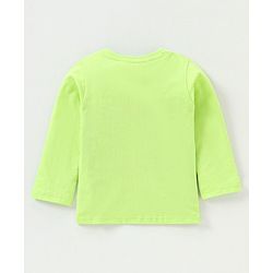 Babyhug Cotton Full Sleeves T-Shirt Striped Pack of 5 - Green & Blue