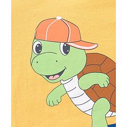 Babyhug Cotton Full Sleeves T-Shirt Striped Pack of 5 - Green & Blue