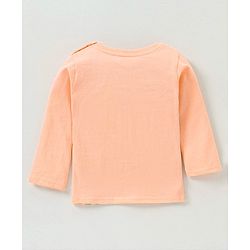 Babyhug Cotton Full Sleeves T-Shirt Fox Print Pack of 5 - Blue & Orange