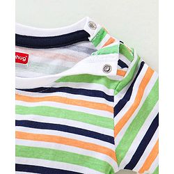 Babyhug Cotton Full Sleeves T-Shirt Fox Print Pack of 5 - Blue & Orange
