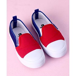 Cute Walk by Babyhug Slip On Casual Shoes Color Block - Red