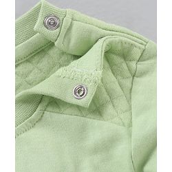 Babyhug Cotton Full Sleeves T-Shirt Multiprint- Green