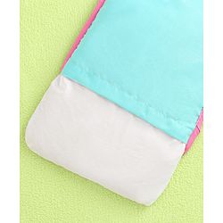 Babyhug Head Shaping Mustard Seed Rai Pillow Unicorn Print - Sea Green