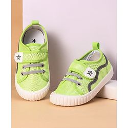 Cute Walk by Babyhug Casual Shoes with Velcro - Green