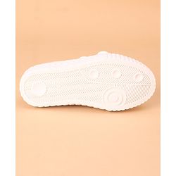 Cute Walk by Babyhug Glitter Casual Shoes with Velcro - Golden