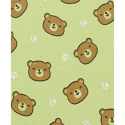 Babyhug Double Layer Terry Hooded Towel Bear Print Pack of 2 - Green Purple