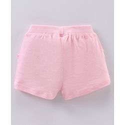 Babyhug Knit Mid Thigh Watermelon Printed Shorts - Pink