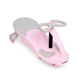 Babyhug Champion Kids Swing Car With LED Wheels (Colour May Vary)