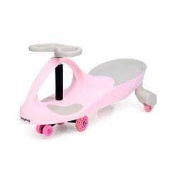 Babyhug Champion Kids Swing Car With LED Wheels (Colour May Vary)