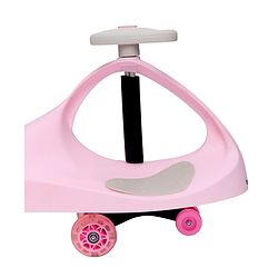 Babyhug Champion Kids Swing Car With LED Wheels (Colour May Vary)
