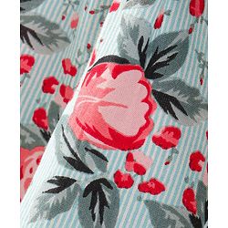 Babyhug Half Sleeves Cold Shoulder Rayon Top With Floral Print - White Mint Aop