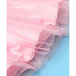 Babyhug Woven Embellished Party Skirt - Pink