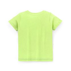 Babyhug Cotton Knit Half Sleeves Cut & Sew T-Shirt Mickey Mouse Print - Blue & Green