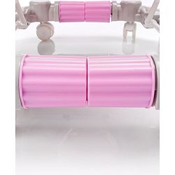 Babyhug Champ 2 in 1 Multifunctional Rocker cum Walker with Lights I Musical Play tray cum feeding tray - Pink| Removable Foot Mat| Smooth Swivel Wheels| Compact Fold