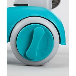 Babyhug Zest Musical Baby Walker With Adjustable Height anti Fall Protection & Toy Bar- Green White