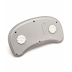 Babyhug Rejoice Musical Baby Walker Cum Rocker Function With Adjustable Height - Green White (Toys color may vary)