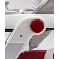 Babyhug Laugh & Learn Multifunctional 2 in 1 Baby Walker With anti Fall Protection & Adjustable Height - Red White| Musical Play Tray with Light| Easy Compact Folding| Swivel Wheels| Smart Speed Control| Push Walker