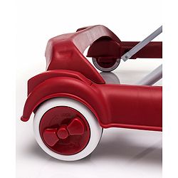 Babyhug Little Racer Car Shape Walker - Blue| Removable Toy Tray| Smooth Swivel Wheels| Light & Music| Comfortable Seat