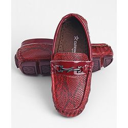 Cute Walk by Babyhug Slip On Formal Shoes- Red