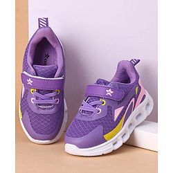 Cute Walk by Babyhug Sneakers With Velcro Closure - Purple
