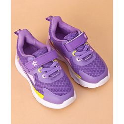 Cute Walk by Babyhug Sneakers With Velcro Closure - Purple