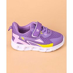 Cute Walk by Babyhug Sneakers With Velcro Closure - Purple