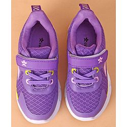 Cute Walk by Babyhug Sneakers With Velcro Closure - Purple