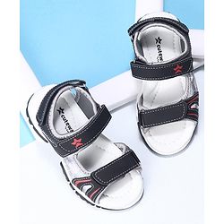 Cute Walk by Babyhug Velcro Closure Sandals- Black