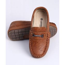 Cute Walk by Babyhug Slip On Formal Shoes - Brown