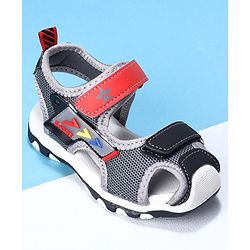 Cute Walk by Babyhug Sandals With Velcro closure - Black