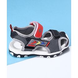 Cute Walk by Babyhug Sandals With Velcro closure - Black