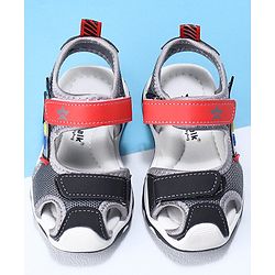 Cute Walk by Babyhug Sandals With Velcro closure - Black