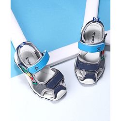 Cute Walk by Babyhug Sandals With Velcro closure - Blue