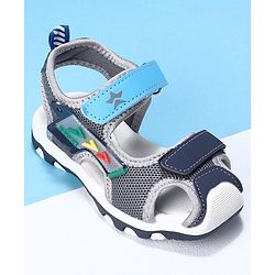 Cute Walk by Babyhug Sandals With Velcro closure - Blue