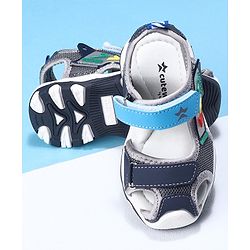 Cute Walk by Babyhug Sandals With Velcro closure - Blue