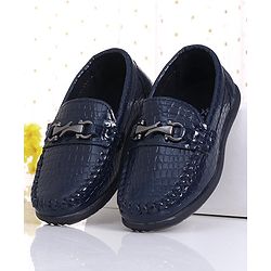 Cute Walk by Babyhug Formal Shoes - Dark Blue
