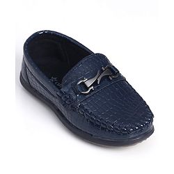 Cute Walk by Babyhug Formal Shoes - Dark Blue