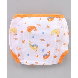 Babyhug Muslin Cotton Reusable Velcro Printed Cloth Nappies Small Set of 12 - Multicolor