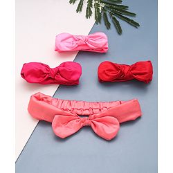 Babyhug Headband Pack of 4 - Multicolour