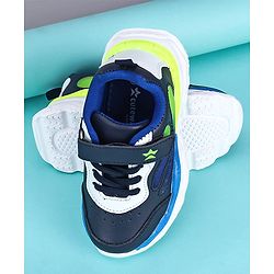 Cute Walk by Babyhug Sneakers With Velcro Closure Solid - Navy Blue