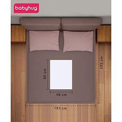 Babyhug Waterproof Mattress Protector Covers - White