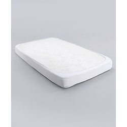 Babyhug Waterproof Mattress Protector Covers - White