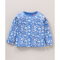 Babyhug 100% Cotton Full Sleeves Tees With Graphic Print Pack of 3 - Multicolor
